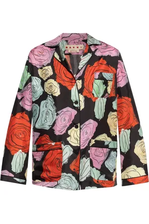 Marni Hemd mit Blumenmotiv
