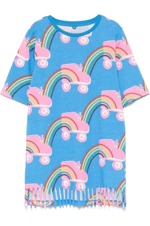 Stella McCartney Kleid mit Skates-Print