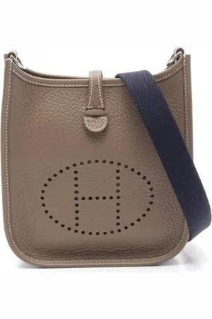 Hermès 2024 Evelyne Etoupe Schultertasche