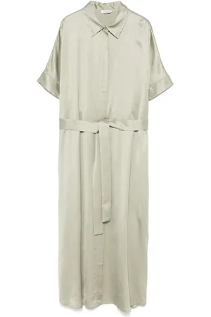 PESERICO SIGN Midikleid aus Satin