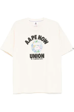 A Bathing Ape T-Shirt mit Logo-Print
