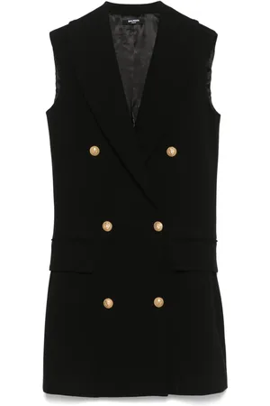Balmain Doppelreihiges Kleid