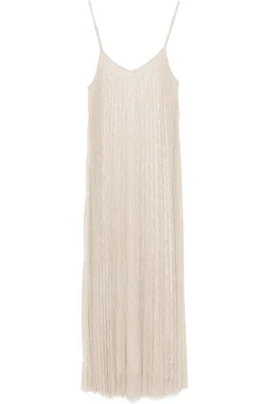 Kaos Midikleid mit Falten