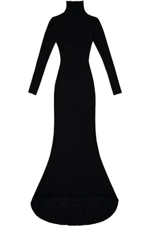 Mainless Semi-transparentes Maxikleid