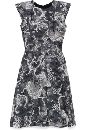 Saiid Kobeisy Knielanges Tweed-Kleid