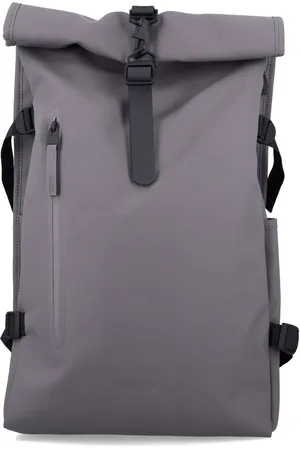 Rains Rucksack mit Rollverschluss