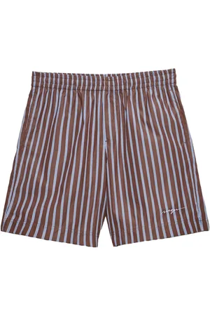Msgm Gestreifte Shorts