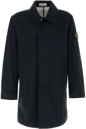 Stone Island Mantel mit Besatzstreifen