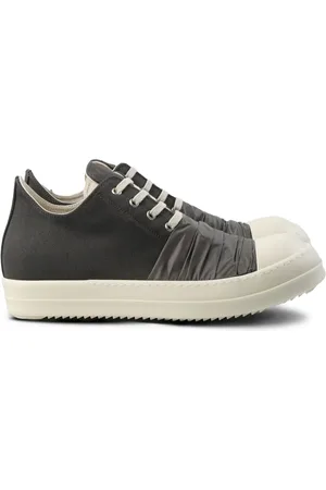 Rick Owens Draped-detail sneakers