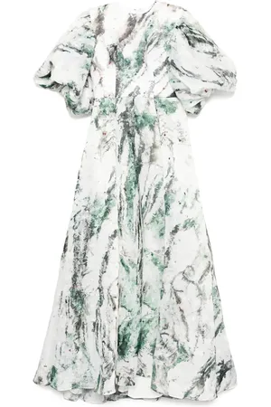 Saiid Kobeisy Gazar Maxikleid mit Print