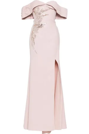 Saiid Kobeisy Verziertes Maxikleid