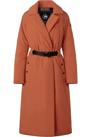 Fusalp Trenchcoat mit Logo-Patch