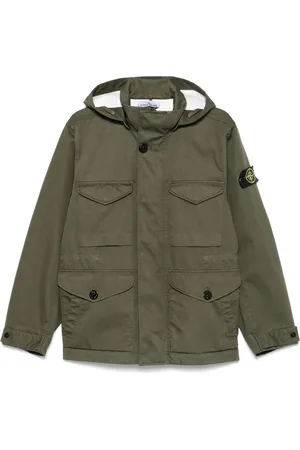 Stone Island Jacke mit Kompass-Patch