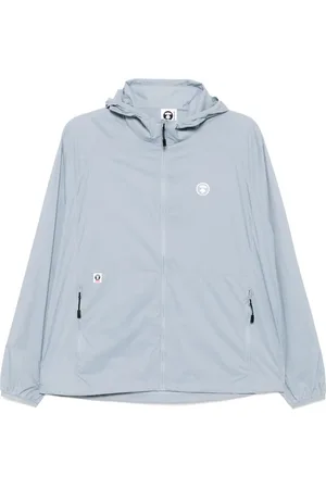 A Bathing Ape Windbreaker mit Moonface-Logo