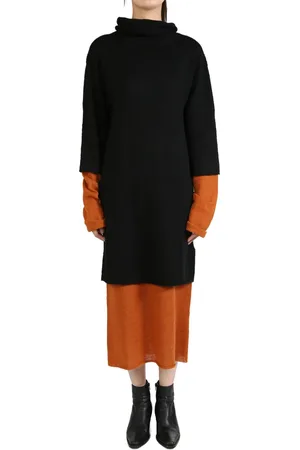 Issey Miyake Layered midi dress