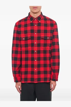 Woolrich Kariertes Flanellhemd