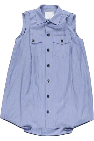 SACAI Kleid aus Popeline