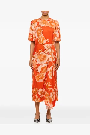 Erdem Kleid mit Biesen