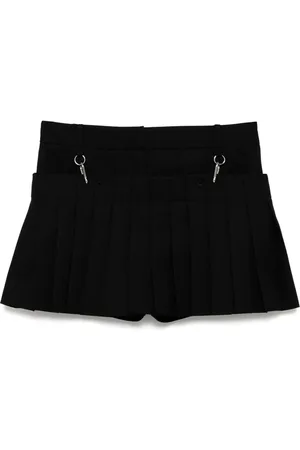 tibi Grain de Poudre Convertible Shorts mit Falten