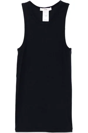 tibi Geripptes Tanktop