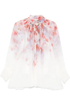ZIMMERMANN Gesmokte Crush Bluse