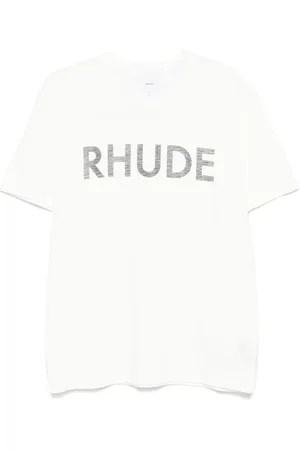Rhude Slub-T-Shirt mit Logo