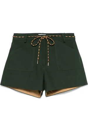 Sandro Zweifarbige Shorts mit Kordelzug