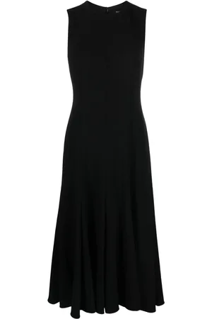 THEORY Ausgestelltes Midikleid