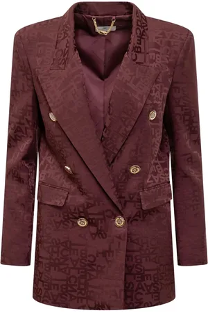 Elisabetta Franchi Sakko mit Logo-Jacquard