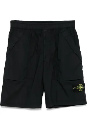 Stone Island Shorts mit Kompass-Patch