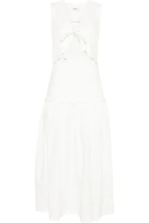 Sandro Maxikleid mit Wellensaum