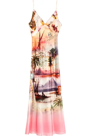 Camilla Camisole-Kleid mit V-Ausschnitt