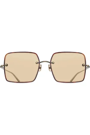Retrosuperfuture Sonnenbrille mit eckigem Gestell