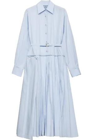 Prada Midikleid mit Falten
