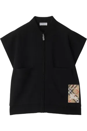 Burberry Cape mit Logo-Patch