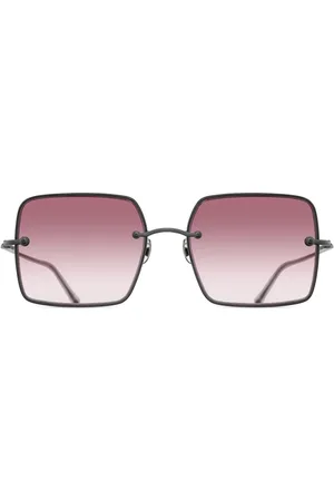 Retrosuperfuture Sonnenbrille mit eckigem Gestell