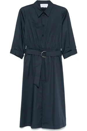 Kaos Midikleid aus Baumwolle