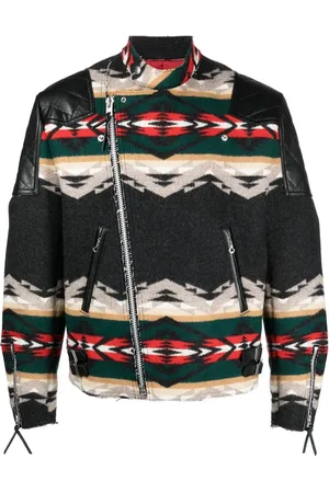 JUNYA WATANABE Gemusterte Jacke mit Reißverschluss