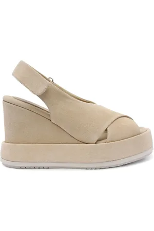 Paloma Barceló Wildledersandalen mit Plateau