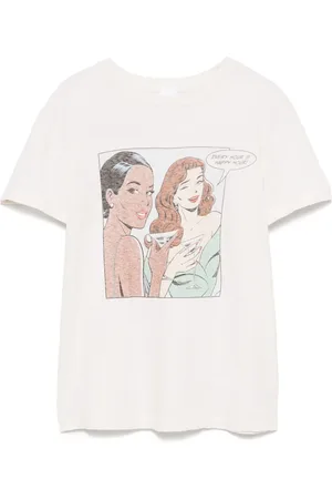 RE/DONE T-Shirt mit grafischem Print