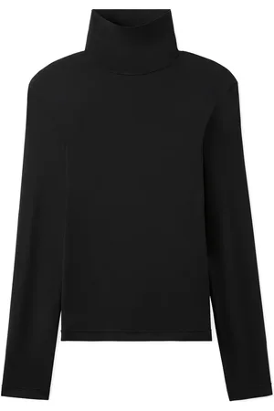 ST. JOHN Pullover mit Stehkragen