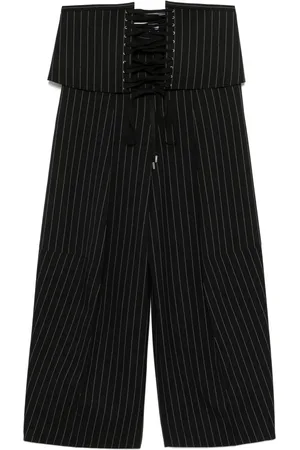 Jean Paul Gaultier Hose mit Nadelstreifen