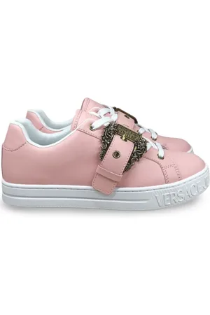 VERSACE Sneakers mit Barock-Schnalle