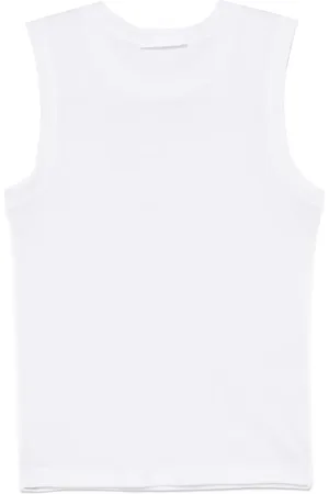 Helmut Lang Tanktop mit Logo-Stickerei