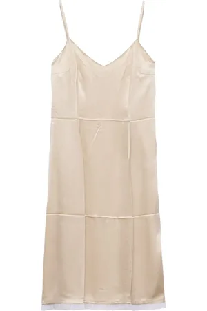 Prada Krepp-Midikleid aus Satin