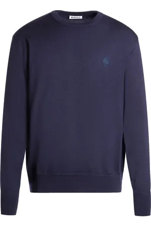Bally Pullover mit Wappenstickerei