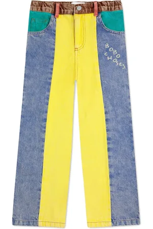 Bobo Choses Jeans in Colour-Block-Optik