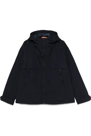 HUGO BOSS Leichte Jacke mit Logo-Patch