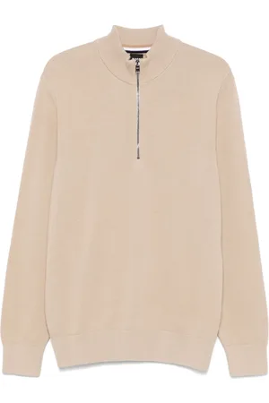HUGO BOSS Pullover mit Reißverschluss