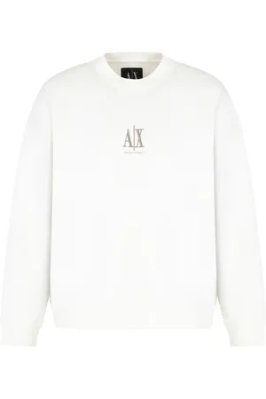 Armani Exchange Sweatshirt mit Logo-Stickerei